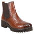 Фото #2 товара Diba True Red Wheel Crocodile Round Toe Chelsea Womens Brown Casual Boots 39715