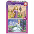 Фото #1 товара Набор из 2 пазлов Disney Princess Cinderella and Rapunzel 48 Предметы