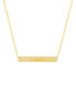 Фото #4 товара Macy's gold Plated Love, Faith, Believe, Blessed Necklace