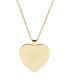 ფოტო #23 პროდუქტის Isabel Initial Heart Gold-Plated Pendant Necklace
