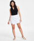 Фото #1 товара Юбка INC International Concepts belted D-Ring Mini Skort