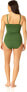 Фото #3 товара Anne Cole Women's Underwire Tri Tankini Top, Moss Green 32DD/34D 306492