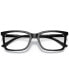 ფოტო #5 პროდუქტის Men's Square Eyeglasses, BB205055-O