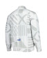 Фото #2 товара Men's White Olympique Marseille Pre-Match Raglan Full-Zip Training Jacket