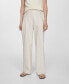 ფოტო #1 პროდუქტის Women's Straight Striped Pants