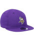 Фото #4 товара Первый бейсболка New Era для малышей и девочек фиолетовая Minnesota Vikings 9FIFTY Snapback Hat