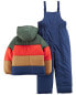 Kid 2-Piece Striped Snowsuit 7