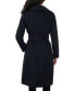 Фото #2 товара Women's Cashmere Blend Belted Wrap Coat