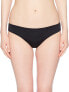 Фото #1 товара Bikini Lab 180263 Womens Basic Hipster Bikini Bottom Swimwear Black Size X-Large