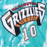 Фото #3 товара MITCHELL & NESS NBA TEAM MARBLE SWINGMAN JERSEY GRIZZLIES 1998 MIKE BIBBY