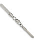 ფოტო #2 პროდუქტის Stainless Steel 3.90mm Herringbone Chain Necklace