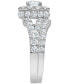 ფოტო #3 პროდუქტის Diamond Halo Bridal Set (3 ct. t.w.) in 14k White or Yellow Gold