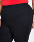 Фото #4 товара Plus Size Skinny Pull-On Ponte Pants, Created for Macy's