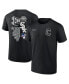 Фото #1 товара Men's Black Chicago White Sox Split Zone T-Shirt