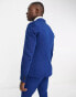 Фото #2 товара New Look super skinny suit jacket in indigo - suit flow 18