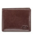 Men's Equestrian2 Collection RFID Secure Billfold with Removable Left Wing Passcase and Coin Pocket