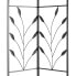 Pawilon ogrodowy altana z ornamentem składana 3 x 3 x 2.6 m kremowy