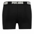 Фото #1 товара плавки-шорты для мальчиков Puma Swim Logo Чёрный