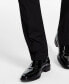 Фото #7 товара Men's Slim-Fit Stretch Black Tuxedo Pants, Created for Macy's