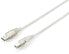 Фото #3 товара Equip USB 2.0 Type A to Type B Cable - 1.8m - Transparent silver - 1.8 m - USB A - USB B - USB 2.0 - Male/Male - Silver - Transparent