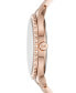 ფოტო #2 პროდუქტის Women's Layton Rose Gold-Tone Stainless Steel Bracelet Watch 38mm