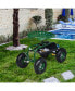 Фото #5 товара Garden Cart Rolling Work Seat w/ Tool Tray Basket