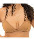 Фото #1 товара Plus Size Nude Shade Wireless Comfort Full Coverage Bralette