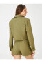 Фото #6 товара Куртка Koton Elegant Texture Long Sleeves