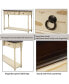 Фото #8 товара Console Table Sofa Table With Drawers For Entryway With Projecting Drawers And Long Shelf