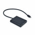 Фото #3 товара Адаптер USB C—DisplayPort i-Tec C31DUAL4KDP Чёрный
