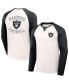 Фото #4 товара Men's NFL x Darius Rucker Collection by Cream, Black Las Vegas Raiders Long Sleeve Raglan T-shirt