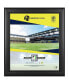 Фото #1 товара Nashville SC Framed 15" x 17" Nashville GEODIS Park Stadium Debut Collage with a Piece of Match-Used Soccer Ball - Limited Edition of 250