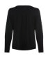 Фото #5 товара Women's Cotton Blend Long Sleeve Sequin T-Shirt