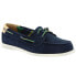 Sperry Authentic Original Venice Varsity Boat Womens Blue Flats Casual STS84426
