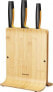 Фото #1 товара Ножи кухонные Fiskars Functional Form 3 шт. в бамбуковом блоке 1057553