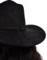 Фото #3 товара My Accessories suedette cowboy hat in black