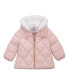 ფოტო #1 პროდუქტის Baby Girls' Soft Lining Hooded Puffer Jacket