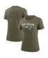 ფოტო #3 პროდუქტის Women's Olive New England Patriots 2022 Salute To Service Legend T-shirt