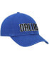 Фото #4 товара Men's '47 Royal Dallas Mavericks Clean Up Wordmark Adjustable Hat