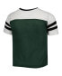 ფოტო #4 პროდუქტის Big Girls Green Michigan State Spartans Practically Perfect Striped T-shirt