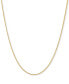 Фото #1 товара Italian Gold wheat Link 18" Chain Necklace in 14k Gold
