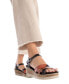 Фото #2 товара Women's Wedge Strappy Sandals By