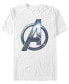 Фото #1 товара Men's Wakanda Avengers Symbol Short Sleeve T-shirt