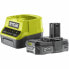 Фото #1 товара Charger and rechargeable battery set Ryobi Litio Ion 2 Ah 18 V