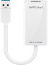 Фото #2 товара Wentronic USB 3.0 Gigabit Ethernet Network Converter - USB Type-A - RJ-45 - Male - White - Windows 10 - Windows 2000 - Windows 7 - Windows 8 - Windows Vista - Windows XP - 1 pc(s)