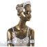 Decorative Figure Alexandra House Living White Silver Acrylic Plastic Melamin Ballerina