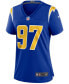 Фото #3 товара Women's Joey Bosa Royal Los Angeles Chargers 2nd Alternate Game Jersey