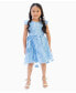 ფოტო #1 პროდუქტის Toddler Girls Floral Soutache Hi-Low Social Dress