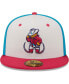 ფოტო #3 პროდუქტის Men's White, Coral Pointy Boots de Amarillo Copa De La Diversion 59FIFTY Fitted Hat