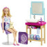 Фото #1 товара BARBIE Sparkle Mask Spa Day Playset & Accessories Doll